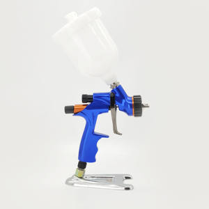 NVE pistol semprot 1.3mm baja tahan karat, pistol semprot cat pernis cat berbasis air - Product Image 4