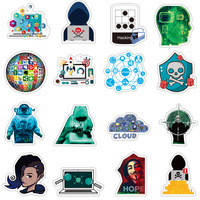 50 autocollants cool pour programmeurs, hackers et passionnés de informatique