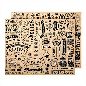 Papel de Envolver para Hamburguesas y Sándwiches, Recubierto de PE, Ecológico y Personalizado PM |   Impresión por Inyección de Tinta Resistente a la Grasa de Grado Alimenticio para Resultados Rápidos - Product Image 1