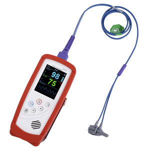 Moniteur de SpO2 portable pour nourrissons/nouveau-nés/bébés, oxymètre de pouls vétérinaire et chirurgical avec batterie rechargeable, modèle plastique H200B - Product Image 1