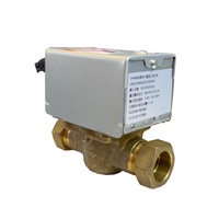 Kualitas tinggi Harga terbaik koneksi ujung flare 220VAC/24VAC katup zona kontrol bermotor untuk air dingin