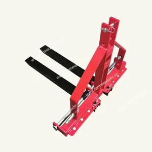 Máquinas agrícolas trator três ponto Pallet Forks; PF300 PF700 PF900; Máquinas agrícolas 3 pontos Foldable Pallet Mover