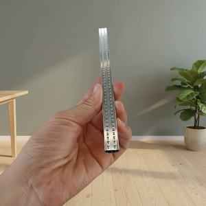 Barre d'espacement en aluminium Yaxinhua 4A-40A de haute qualité, garantie 5 ans, pliable, directement de l'usine, pour l'installation de vis dans le verre isolant - Product Image 1
