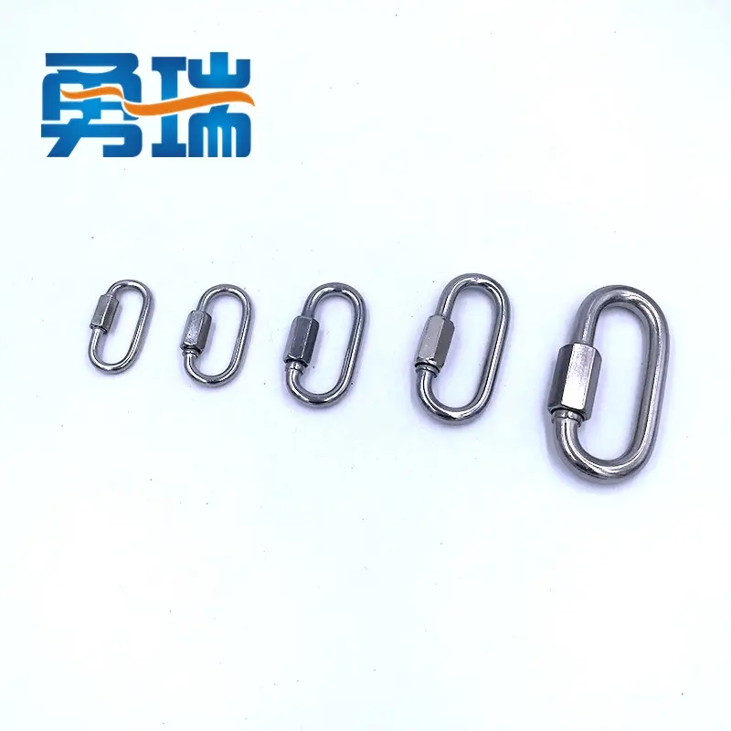 Competitive price 304 stainless steel quick link M3.5-M12 rigging hardware fitting