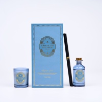 Ensemble cadeau de bougies parfumées en cire de soja de haute qualité et diffuseur à bâtonnets – Coffret cadeau de luxe parfumé