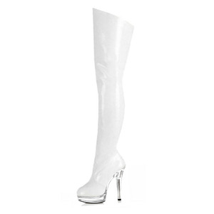 Pole Dance 13cm <span class=keywords><strong>stivali</strong></span> da ballerina esotici Cross Dressing scarpe col <span class=keywords><strong>tacco</strong></span> alto <span class=keywords><strong>stivali</strong></span> da <span class=keywords><strong>donna</strong></span> sopra il ginocchio cinturino <span class=keywords><strong>stivali</strong></span> <span class=keywords><strong>alti</strong></span> alla coscia da 5 pollici - Product Image 1