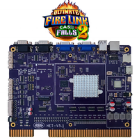 Carte de jeu PCB à monnayeur Cash Falls 2 5-en-1 Ultimate Fire Link Vertical Pass Skill Game pour 4 machines d'arcade