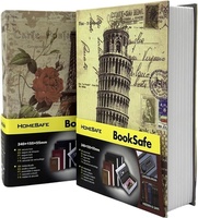Coffre-fort secret de type dictionnaire, personnalisé en usine, pour collection de monnaie, avec serrure à clé