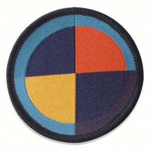 Custom Embroidered <b>Patches</b> for Hat Iron on Embroidery <b>Patches</b> for Clothing Hook and Loop Backing Woven <b>Patch</b> - Product Image 3
