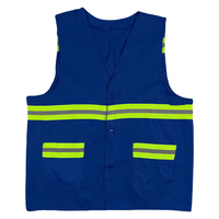 Veste de travail en polyester rouge, orange et bleu, vêtements de sécurité pour travailleurs, gilet de sécurité haute visibilité avec bande réfléchissante, vêtements de sécurité réfléchissants