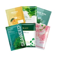Grosir Kosmetik Organik Perawatan Kulit Alami Kecantikan Pelembab Menutrisi Masker Wajah Kustom untuk Kulit