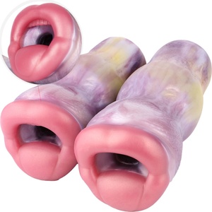 Juguetes Sexuales Orales para Hombres con Boca de Animal Fantástico y Vagina Ajustada, Muñeca Sexual con Textura Realista, Masturbador de Garganta Profunda - Product Image 1