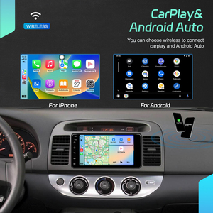 วิทยุติดรถยนต์ Podofo 6+128GB หน้าจอ 7 นิ้ว ระบบ Android พร้อม Carplay และ Android Auto GPS Wifi Hifi สำหรับรถยนต์โตโยต้า/โคโรลล่า - Product Image 2