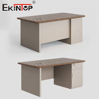 Bureaux de direction modernes Ekintop pour ordinateur, en bois, pour cadres, ensemble de luxe avec chaises et table, mobilier de bureau