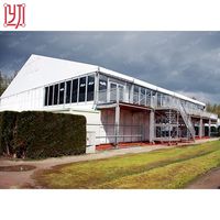Tentes de mariage en aluminium à double étage