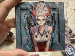 Gioco da Tavolo GP <span class=keywords><strong>ONE</strong></span> PIECE con Magneti in Legno, Custodia in Acrilico, Action Figure Anime, Carte di Luffy, Zoro, Sanji, Nami - Product Image 2