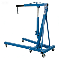 Grue pliante Jinyuanhanhai pour atelier de réparation automobile, grue hydraulique pour suspendre le moteur de voiture, grue de levage de moteur, outils hydrauliques 2 tonnes 1