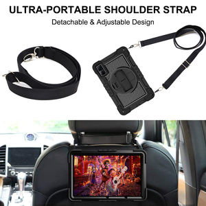 Funda resistente para tableta giratoria de 360 ° con asa, soporte incorporado y correa de hombro ajustable para <span class=keywords><strong>Redmi</strong></span> <span class=keywords><strong>Pad</strong></span> de 10,6 pulgadas - Product Image 6