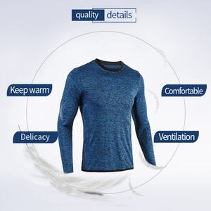 Camisetas de Compresión Personalizadas para Hombre con Mangas Largas, Estilo Casual, Secado Rápido, Ropa Deportiva, Camiseta Ajustada - Product Image 3