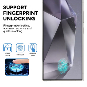 9H Chất lượng cao Tempered Glass bảo vệ màn hình cho Samsung S24 S24 + vân tay mở khóa HD rõ ràng điện thoại di động phim - Product Image 6