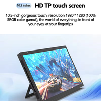 Vente en gros Offre Spéciale ordinateur portable de haute qualité jeu tablette PC 10.5 pouces écran tactile Intel N95 Quad Cores Personal Mini Console de jeu