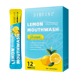 Enjuague bucal portátil de Etiqueta Privada, bolsita portátil de 10ml, lavado bucal de bolsillo, limpieza bucal, refresco bucal, Mini tira de enjuague bucal - Product Image 3