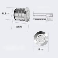 Interrupteur tactile TDL-LC1617 en gros, 12V 5A, LED tricolore, variateur intelligent à une touche, capteur de lumière inductif pour armoire, garantie 2 ans