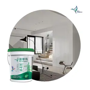 Sơn Nhà Bên ngoài nội thất Latex tường sơn Bán Bóng nhung cảm ứng nội thất kim loại sơn cho xây dựng lớp phủ/khách sạn