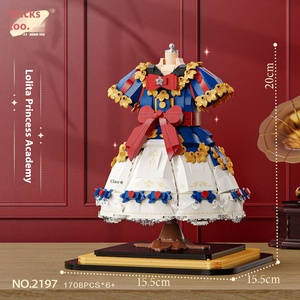 Mini ensamblaje <span class=keywords><strong>de</strong></span> partículas <span class=keywords><strong>de</strong></span> ladrillo, juguete educativo <span class=keywords><strong>de</strong></span> bloques <span class=keywords><strong>de</strong></span> construcción para niñas 2197-2200, serie <span class=keywords><strong>de</strong></span> vestidos <span class=keywords><strong>de</strong></span> princesa, nueva venta al por mayor, triangulación <span class=keywords><strong>de</strong></span> envíos - Product Image 1