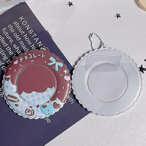 UIOWIO Étui de rangement pour badges en PVC personnalisé, motif OEM, anime, <span class=keywords><strong>badge</strong></span> en <span class=keywords><strong>plastique</strong></span>, sac de rangement pour badges, porte-badges, mini sac ITA, présentoir de badges - Product Image 1