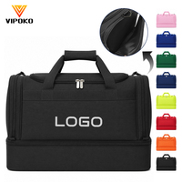 Bolsa Deportiva Casual para Exteriores, Impermeable, de Oxford, Multifuncional, con Compartimento Independiente para Zapatos, Personalizable, para Gimnasio, Fitness, Viajes