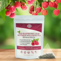 Té Chinaherbs OEM GMP para el Cuidado Femenino, Mezcla de Shatavari y Frambuesa Roja, Bolsitas de Té Personalizables para la Salud de la Mujer