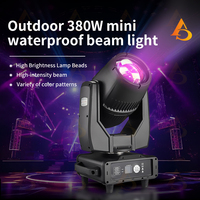 Lampu Beam Moving Head 380W Tahan Air IP65, Mini Sharp Beam untuk Panggung Luar Ruangan, Konser, DJ, Disko, Pesta, Acara, dan Pertunjukan