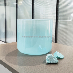 ขันคริสตัลใสสำหรับทำสมาธิ ซันตาสติ  ควอตซ์สีน้ำเงิน สำหรับโยคะและการบำบัด ความถี่ 432Hz/440Hz - Product Image 1