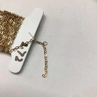 Composant en or véritable AU750, anneaux de jonction ouverts et fermés en or 18K pour la fabrication de bijoux, la soudure de chaînes et les finitions