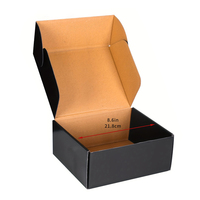 Boîtes en papier ondulé de luxe Solutions d'expédition et de stockage robustes pour l'artisanat Boîte d'emballage pliable pour cadeaux et vente au détail