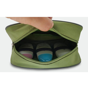 Trousse de Toilette de Voyage, Organisateur de Cosmétiques, Vert Militaire, Rectangulaire, Portable, Étui de Rangement pour Voyage, JLD-899 - Product Image 1