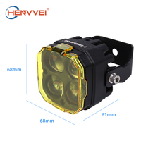 Feux antibrouillard auxiliaires haute puissance pour voitures tout-terrain 4x4, feux de route LED de 3 pouces pour camions tout-terrain, feux de route pour Ford UTV