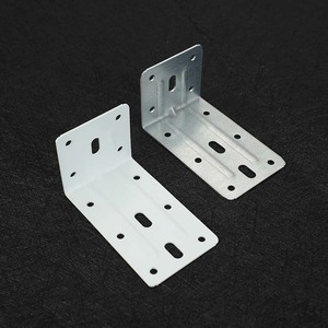 Thickened L Shape <b>Corner</b> Bracket Galvanized Cold Rolled Steel For <b>Wall</b> Cabinet <b>Shelf</b> Support Bathroom Use - Product Image 2