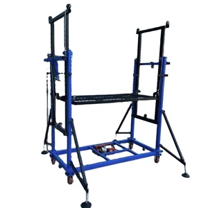 แท่นยกไฟฟ้า2-6เมตรสำหรับใช้ตกแต่งโต๊ะลิฟต์ปีนเขาเคลื่อนที่ในร่ม - Product Image 1