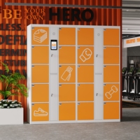 Casilleros Inteligentes para Gimnasio con Cerradura RFID Automatizada y Gestión de Casilleros, Aptos para Vestuarios de Gimnasio