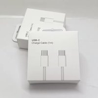 Câble de charge rapide USB-C vers Type-C PD 20W de 1m/2m pour iPhone 14 15 16 17 18 Pro Max avec emballage en boîte