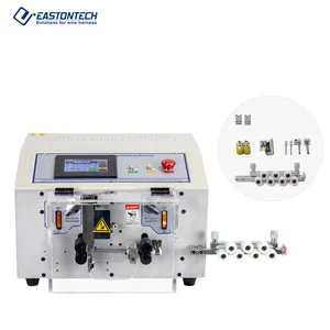 EW-02B+ 32 - 11 AWG Wire Cutting & Stripping Machine Fully Automatic Double Cable Peeling Machine