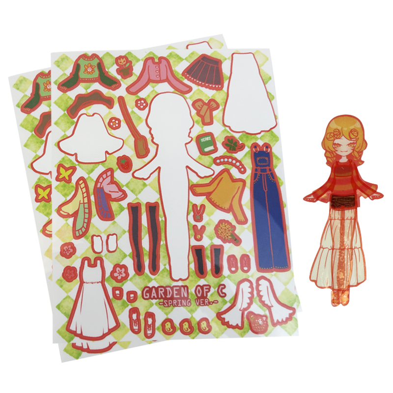 Waterproof A4/A5/A6 Glossy Kiss Cut Sticker Sheet Private Logo Design Custom Vinyl Decorative Holographic Kiss Cut Sheets