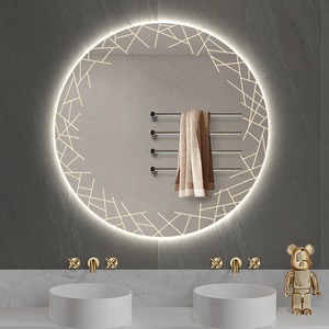 Châu Âu Và Hoa Kỳ Vòng Thông Minh Gương Cảm Ứng Treo Tường Màn Hình Bluetooth LED Chiếu Sáng Tắm Gương - Product Image 2