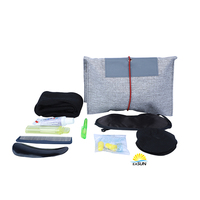 Kit d'hygiène dentaire de luxe pour avion, vente en gros à prix d'usine, trousse de toilette de voyage pour compagnies aériennes