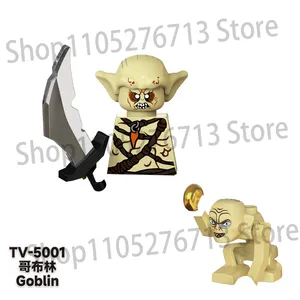 Set di Costruzioni e Action Figure di Personaggi di Lord of the Rings: Elfi, Orchi, Nani, Frodo, Elfi Ranger, Maghi - Giocattoli da Assemblare per età 14+ - Product Image 2
