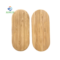 Nouvelle mode 20W Qi Zhu chargeur sans fil charge rapide chargeur 2 bobines avec Type C pour deux appareils Produit de services de fabrication