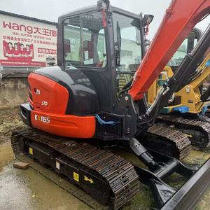 รถขุดตีนตะขาบ Kubota KX165 มือสอง เครื่องยนต์เดิม ขนาดกะทัดรัด เหมาะสำหรับงานดินในเขตเทศบาล สภาพดี พร้อมส่งออก - Product Image 2