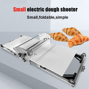 Portable Semi Auto Pâtisserie Croissant Pâte <span class=keywords><strong>Laminoir</strong></span> Table Top Mini Pâte <span class=keywords><strong>Laminoir</strong></span> Machine - Product Image 2